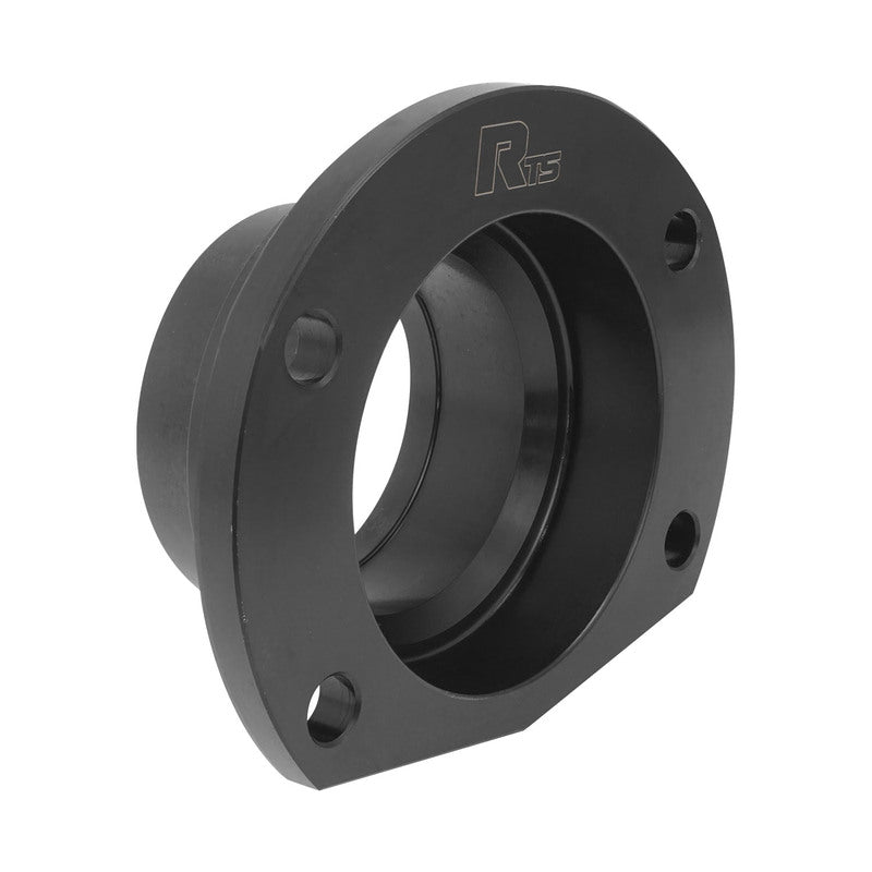 RTS Axle Housing Ends, Forged Steel, For Ford 9in. 2.834'' Small Bearing w/ Factory Seal Provision, 3.375'' x 2.00'' Bolt Pattern, Black Oxide, Pair - RTS-HE1104