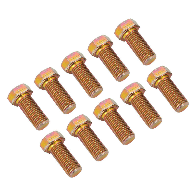 RTS Ford 9 Inch Crown Wheel, Ring Gear, Grade 8 Bolt, 7/16 in.-20, 1.00 in. UHL Length, Set of 10 - RTS-PK1915 RTS-PK1915