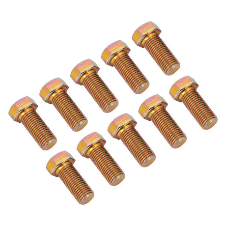 RTS Ford 9 Inch Crown Wheel, Ring Gear, Grade 8 Bolt, 7/16 in.-20, 1.00 in. UHL Length, Set of 10 - RTS-PK1915 RTS-PK1915