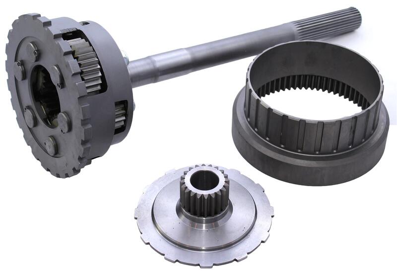 RTS Automatic Transmission Gears, Planetary Gear Sets, 1.80:1 First Gear Ratio, 1.00:1 Second Gear, Long Style 27-spline Output Shaft, GM, Powerglide, - RTS-PSNPG-1.80 RTS-PSNPG-1.80