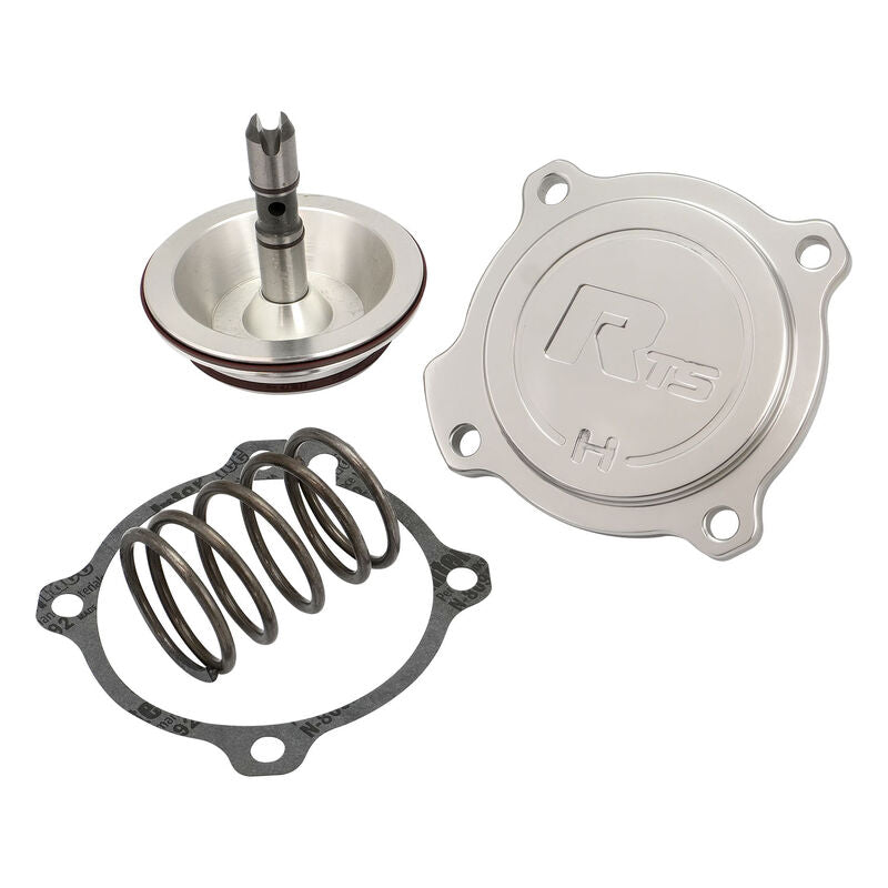 RTS Automatic Transmission Front Servo Piston Kit, For Ford C4/C5/C9/C10, H-Code, Billet Aluminium, Silver - RTS-SERV2C4 RTS-SERV2C4