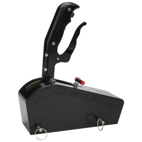RTS Automatic Gate Shifter, Billet Striker Pistol Grip Billet Handle, 1-Piece Billet Cover, GM Powerglide, TH350,TH400, Ford and Chrysler, Kit - RTS-SFT611323-BILL RTS-SFT611323-BILL