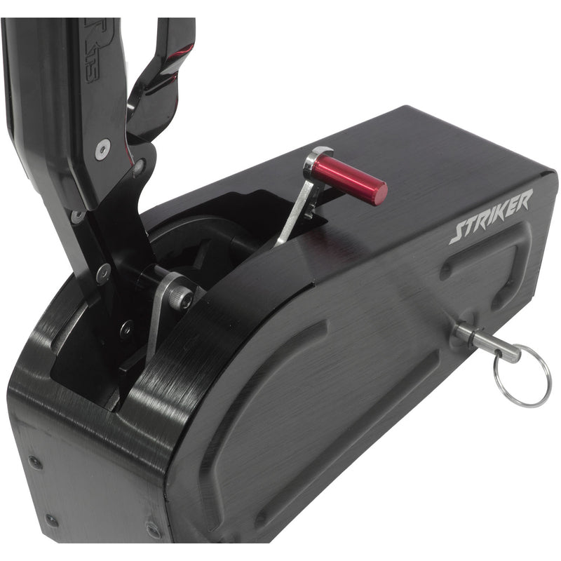 RTS Automatic Gate Shifter, Striker Pistol Grip Billet Handle, All Black, GM F&R Pattern Powerglide, TH350, TH400, C4, C6, Chrysler, Kit - RTS-SFT611323