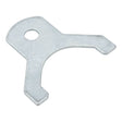 RTS OE Speedometer Gear Housing Retainer Plate, Suit TH400, TH700R4, 4L60, Natural Billet, Each - RTS-SPEDO-DR2R RTS-SPEDO-DR2R