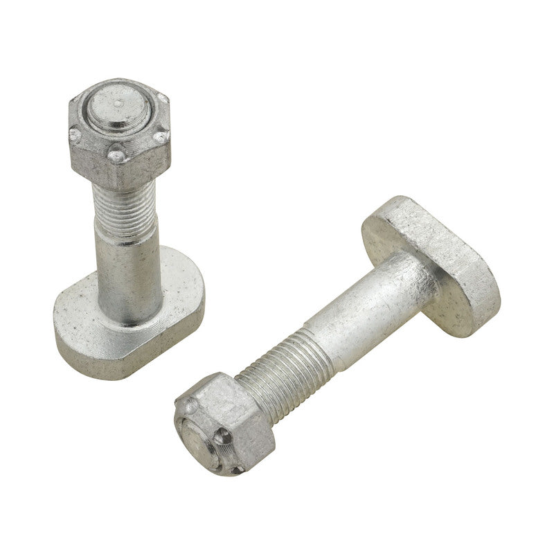 RTS Long T Bolt 3/8'' UNF With Cone Nut, Suits Ford 9 inch With Factory Backing Plate Spacers , Set of 8 - RTS-SPO2003