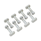 RTS Long T Bolt 3/8'' UNF With Cone Nut, Suits Ford 9 inch With Factory Backing Plate Spacers , Set of 8 - RTS-SPO2003 RTS-SPO2003