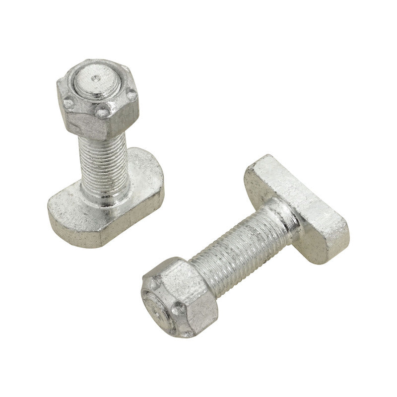 RTS OE, Short T Bolt 3/8in. UNF With Cone Nut, Suits Ford 8 Inch, 9 Inch, Set of 8 - RTS-SPO2004