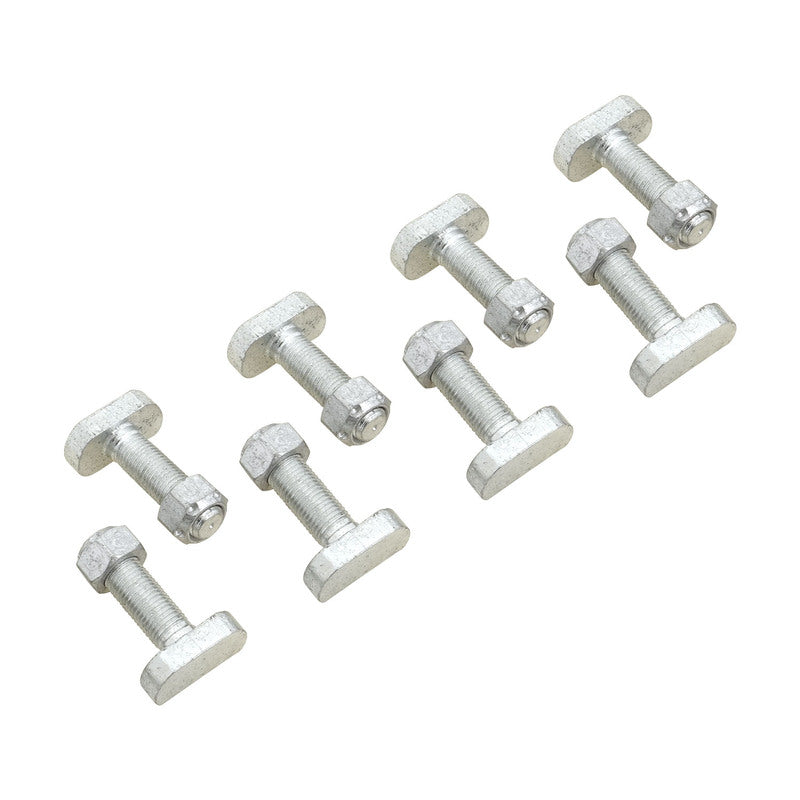 RTS OE, Short T Bolt 3/8in. UNF With Cone Nut, Suits Ford 8 Inch, 9 Inch, Set of 8 - RTS-SPO2004