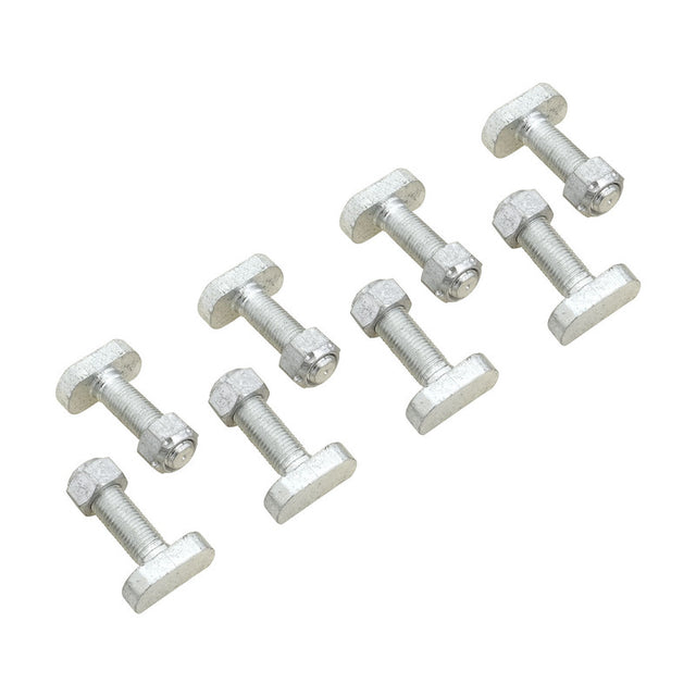 RTS Short T Bolt 3/8in. UNF With Cone Nut, Suits Ford 8 Inch, 9 Inch, Set of 8 - RTS-SPO2004 RTS-SPO2004