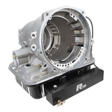 RTS Transmission Overflow Catch Can, GM Powerglide, Rectangular, 600ml Capacity, Aluminium, Black Powdercoated - RTS-TCC-GMPG-BK