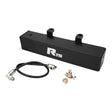 RTS Transmission Overflow Catch Can, TH350 & 4L80E/4L85E, Rectangular, 600ml Capacity, Aluminium, Black Powdercoated - RTS-TCC-TH350-BK RTS-TCC-TH350-BK