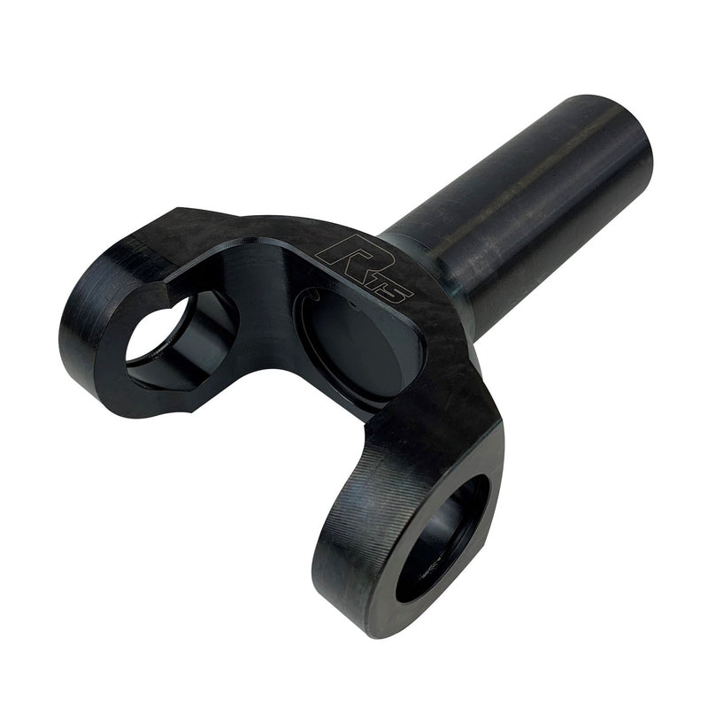RTS Transmission Slip Yoke, Forged Chromoly, GM 27, spline Powerglide, TH350, TH700, 4L60, Muncie, Super T-11, Suits Roller Bearing Housing, Each - RTS-TY5004BN RTS-TY5004BN