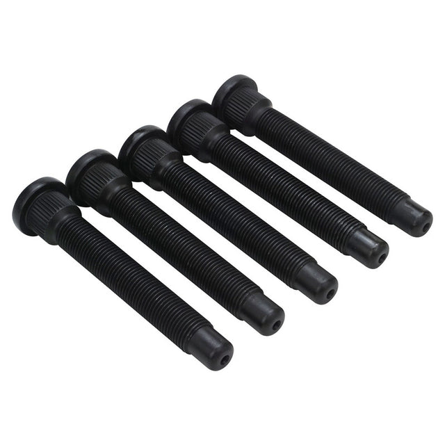 RTS Wheel Studs, Axle Studs, Press-In, 3.200 Inc length, 7/16-20 in. Right Hand Thread, .580 Knurl Dia, Late GM Disc & Drum Brake, Set of 5 - RTS-WS7702 RTS-WS7702