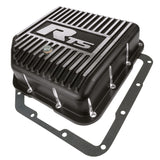 RTS Transmission Pan, Deep, Aluminium, GM TH350, Finned Black Powdercoat, Kit - RTS20100 RTS20100