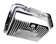RTS Transmission Pan, Stock Depth, Steel Ribbed, Chrome, GM Chev Holden, TH350, Each - RTS70120CH RTS70120CH