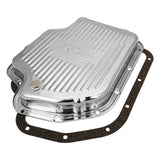 RTS Transmission Oil Pan, Extra Capacity, Steel Ribbed, Chrome, GM Chev Holden TH400, Each - RTS70200CH