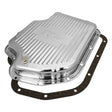 RTS Transmission Pan, Stock Depth , Steel Ribbed, Chrome, GM Chev Holden TH400, Each - RTS70220CH RTS70220CH