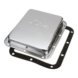 RTS Transmission Pan, Stock, Steel, Chrome, For Ford C4, C10, Each - RTS70420CH RTS70420CH