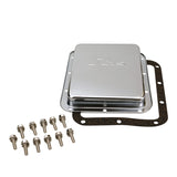 RTS Transmission Pan, Stock, Steel, Chrome, For Ford C4, C10, Each - RTS70420CH