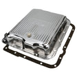 RTS Transmission Pan, Stock Depth, Steel, Ribbed Chrome, GM Chev Holden, Commodore, 700R4, 4L60, 4L60E, Each - RTS70820CH RTS70820CH