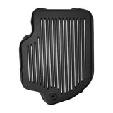RTS Transmission Pan, Extra Capacity, Cast Aluminium, Black, Machined Finned, Chev Holden TH400, Each - RTS80220BK