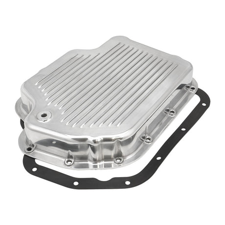 RTS Transmission Pan, Extra Depth, Aluminium, Polished, Finned, Chev For Holden TH400, Each - RTS80220P RTS80220P