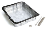 RTS Transmission Pan, Stock Depth, Aluminium, Polished, Finned, Chev, Holden Commodore, 700R4, 4L60,4L65E , Each - RTS80800P