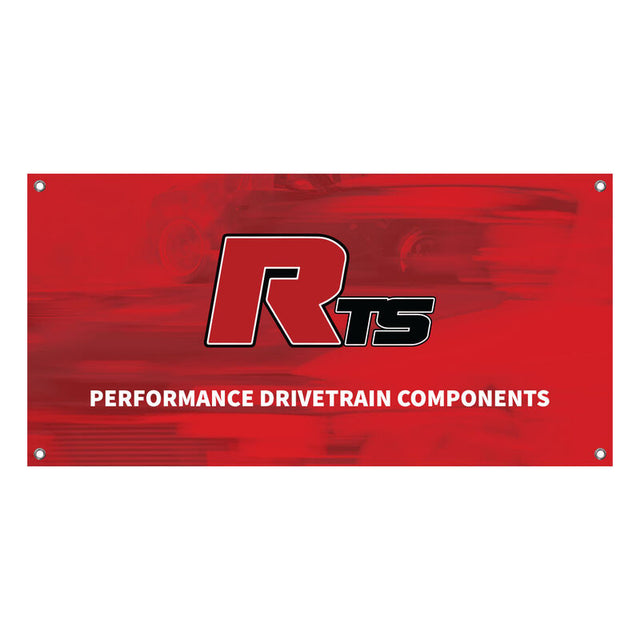 RTS Vinyl Banner 1500mm x 750mm, RTS Logo, Each - RTSBANNER15 RTSBANNER15