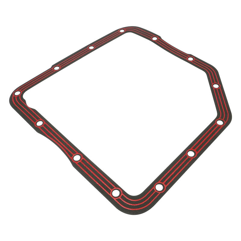 RTS Transmission Pan Gasket, GM TH350, Red Silicone Bead w/Steel Core, LubeLocker Style, 1.25mm Thick, Each - RTSGKLL-20100 RTSGKLL-20100