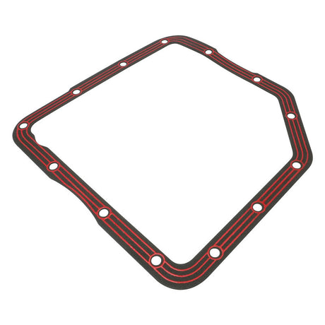 RTS Transmission Pan Gasket, GM TH350, Red Silicone Bead w/Steel Core, LubeLocker Style, 1.25mm Thick, Each - RTSGKLL-20100 RTSGKLL-20100