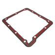 RTS Transmission Pan Gasket, For Ford C4, C9, C10, Red Silicone Bead w/Steel Core, LubeLocker Style, 1.25mm Thick, Each - RTSGKLL-20400 RTSGKLL-20400