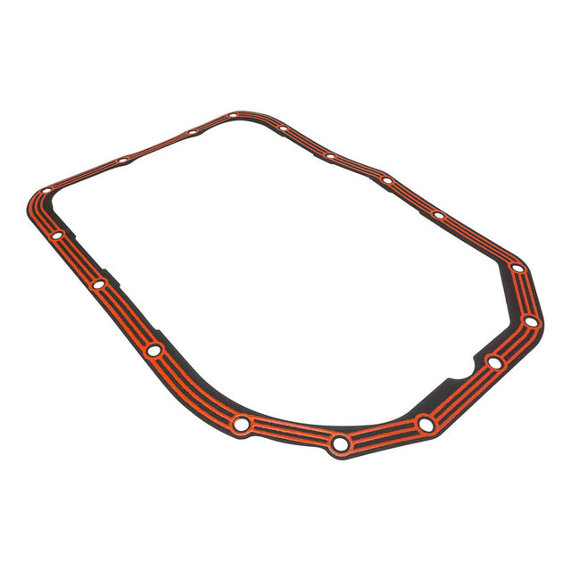 RTS Transmission Pan Gasket, GM 4L80E 4L85, Red Silicone Bead w/Steel Core, LubeLocker Style, 1.25mm Thick, Each - RTSGKLL-20850 RTSGKLL-20850
