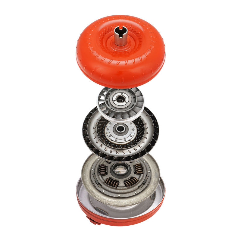 RTS Stalker 12.75'' High Stall Torque Converter & Flexplate Kit, Ford BB C6, External Bal, 1.375'' Pilot, 2200-2500, 550HP, Kit - RTSTC-2005-K