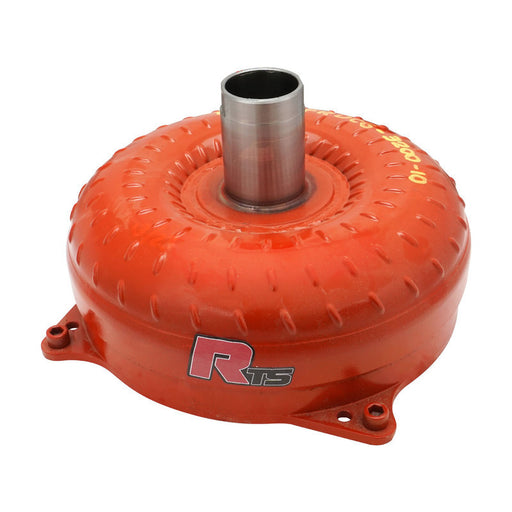 RTS Bandit Billet Plus BB Ford C6, 10'' High Stall Torque Converter & Billet Flexplate, 1.375'' Pilot, 2800-3200, 950HP, internal Bal, Kit - RTSTC-2007-K