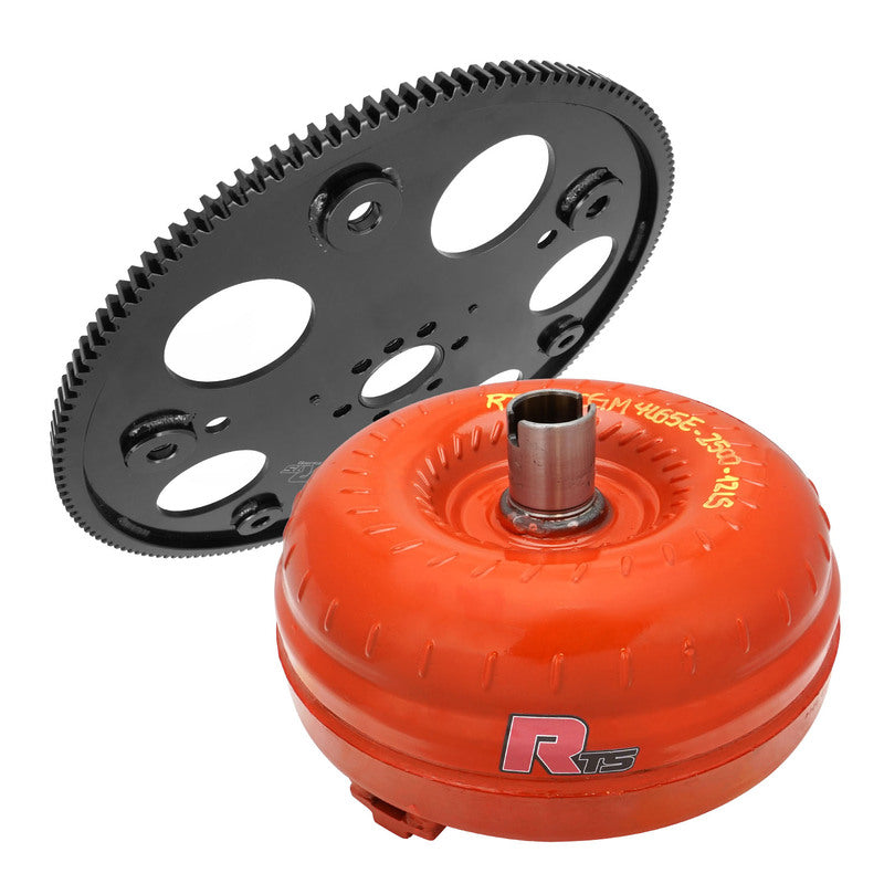 RTS Stalker 12'' High Stall Torque Converter & Flexplate Package, Lockup, GM LS 4L60E/4L65E, Chev/Holden Commodore, 2200-2500, 550HP - RTSTC-2010-K RTSTC-2010-K