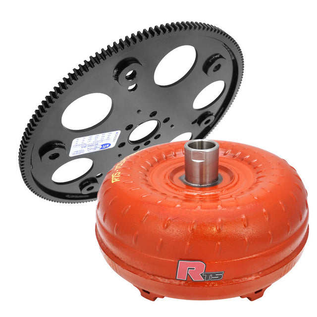 RTS Stalker 13'' High Stall Torque Converter & Flexplate Package, Lockup, GM LS 4L80E, Chev/Holden Commodore, 2200-2500, 550HP - RTSTC-2014-K RTSTC-2014-K