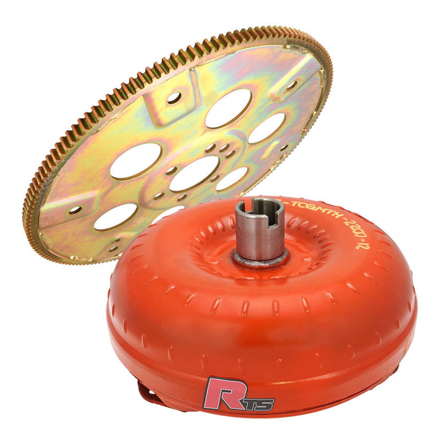 RTS Stalker 12'' High Stall Torque Converter & Flexplate Kit, TH350 & TH400, 1800-2200, 550HP, GM Chev - RTSTC-2024-K RTSTC-2024-K