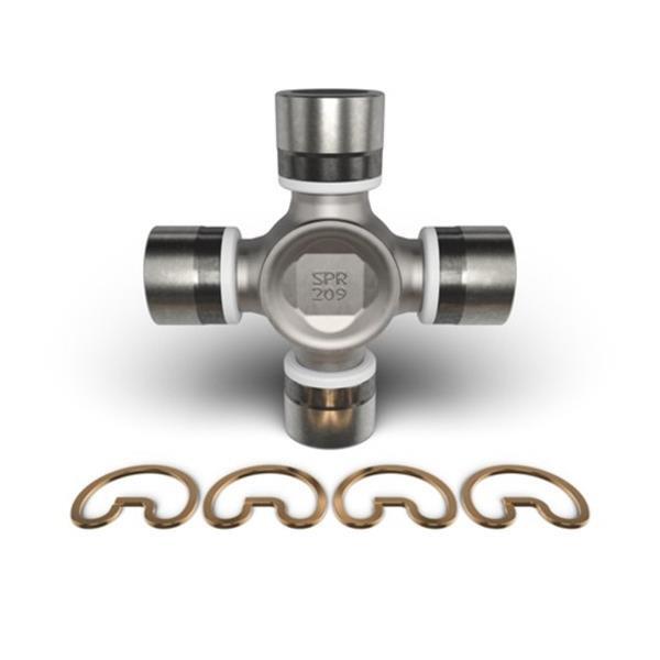 RTS OE, Spicer, 5-1410XP Non Greaseable Universal Joint, Life Plus Series, Spicer 1410 Style, 4 Plain Caps, 1.188 in. Cap Diameter, 4.187 in. Width, - RTSUN51410XP RTSUN51410XP