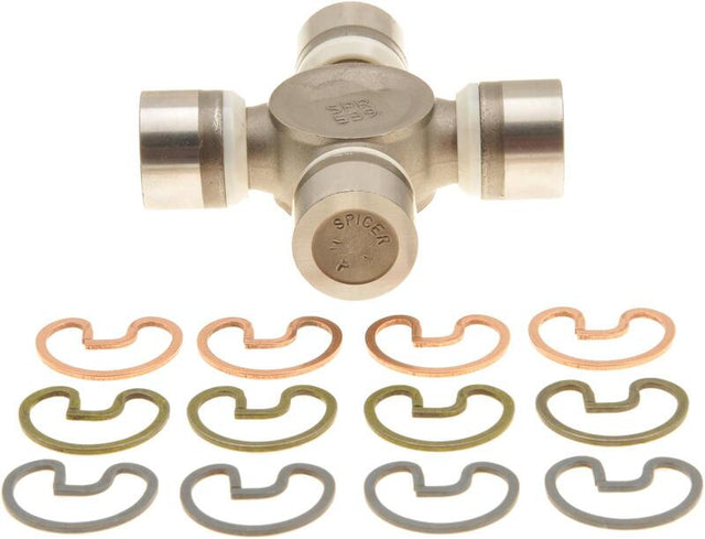 RTS OE, Spicer 5-648X, Greaseable Universal Joint, 1330 x 1350 Series Yoke U-Joint, X over, 3.219" Yoke Width, 1.062" / 1.188" Cap Diameter A, Steel - RTSUN5648X RTSUN5648X