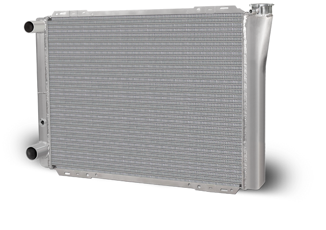 AFCO Aluminum Radiator Circle Track 28 Inch Double Pass Ford Extra Capacity RH Filler - 80130FNDP 80130FNDP