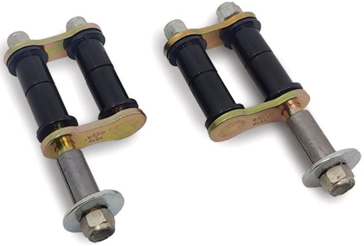 Roadster Steel Front Shakles with Shock Stud, Plain (SOAHR-60674) SOAHR-60674