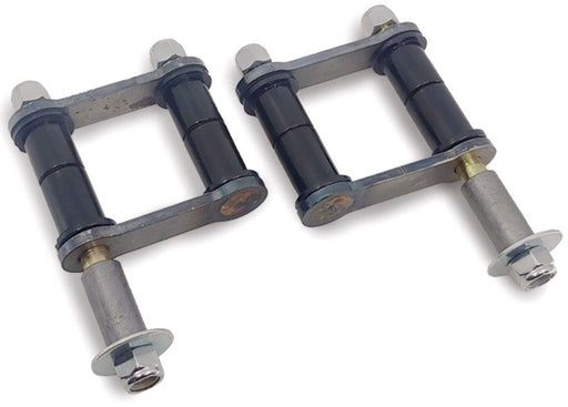 Roadster Steel Front Shakles with Shock Stud, Plain (SOAHR-60675) SOAHR-60675