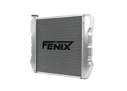 Fenix Universal Stock Car Radiator - Top Outlet Pipe Left / Bottom Outlet Pipe Right.