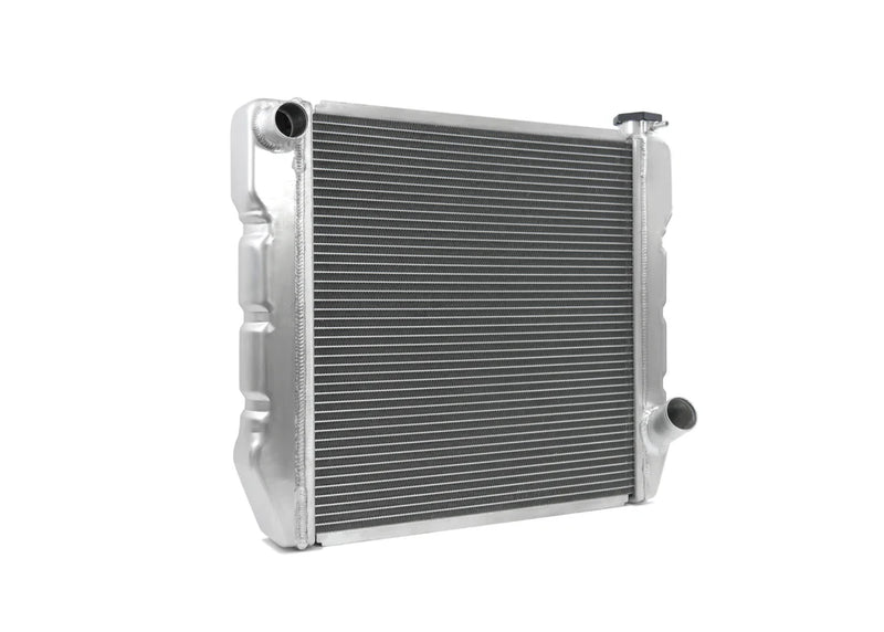 Fenix Universal Stock Car Radiator - Top Outlet Pipe Left / Bottom Outlet Pipe Right.