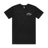 Street Pro Wheels T-Shirt, Black, Cotton, 2XL - STP-TSHIRT-XXL