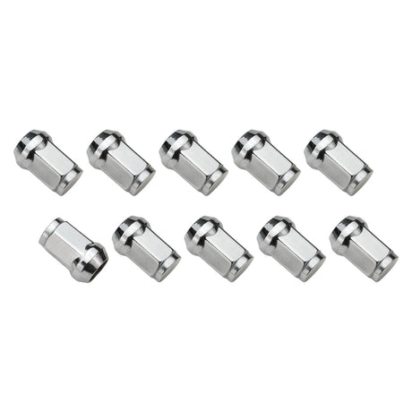 Wheel Lug Nut Kit Chrome, Acorn Bulge, length 1.42, M14 x 1.50, Set of 10 - STP-WN5454K10-CHM STP-WN5454K10-CHM