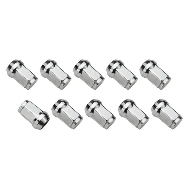 Wheel Lug Nut Kit Chrome, Acorn Bulge, length 1.42, M14 x 1.50, Set of 10 - STP-WN5454K10-CHM STP-WN5454K10-CHM