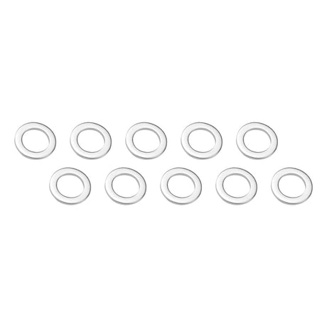 Street Pro Wheel Lug Nut Washers, Chrome Mag Wheel Lug Nut Washers, Set of 10, 2.8mm T / 27mm OD x - STP-WN5481-10 STP-WN5481-10
