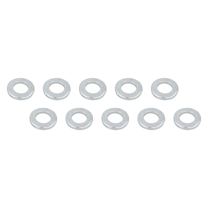 Street Pro Wheel Lug Nut Washers, Chrome, SST, Set of 10, 4mm T / 31.8mm OD - STP-WN5486-10