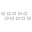 Street Pro Wheel Lug Nut Washers, Chrome, SST, Set of 10, 4mm T / 31.8mm OD - STP-WN5486-10 STP-WN5486-10